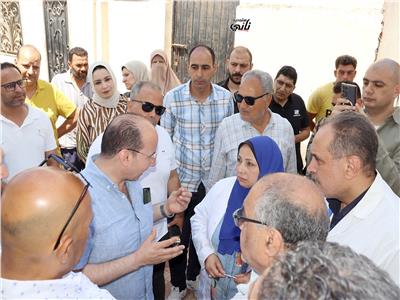 وكيل صحة الدقهلية يتفقد مستشفى المنزلة ووحدة الفروسات 