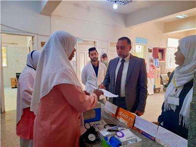 وكيل صحة سيناء يتابع جاهزية مركز طب أسرة أبي صقل