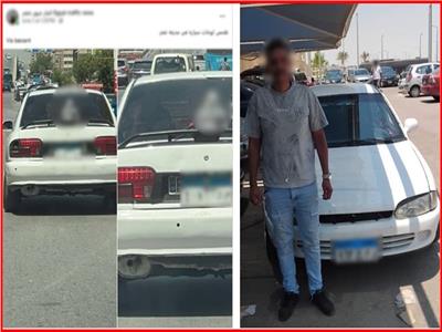 ضبط قائد سيارة طمس لوحاتها المعدنية بمدينة نصر 
