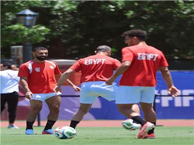 منتخب مصر يختتم تدريباته في «دالاس» استعداداً لمواجهة أستراليا 