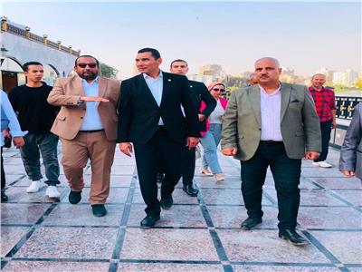 وزير الشباب والرياضة يتفقد أعمال تطوير نادي الصحفيين 