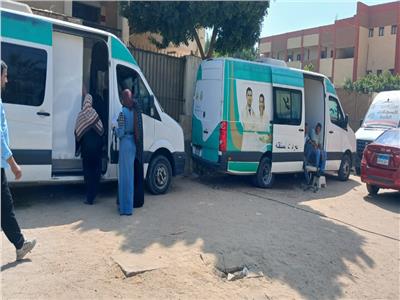محافظ الجيزة يتابع تنفيذ قافلة طبية مجانية بمنشأة القناطر 
