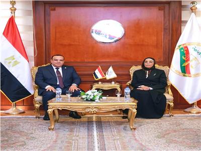 رئيسة هيئة النيابة الإدارية تستقبل رئيس الهيئة الوطنية للانتخابات