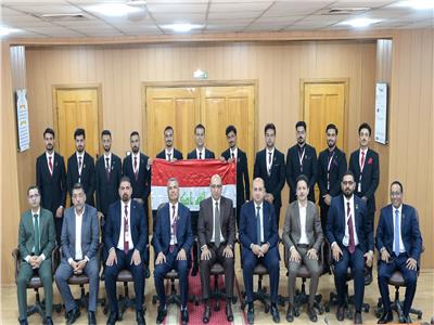 جامعة المنصورة تختتم البرنامج التدريبي الصيفي لطلاب جامعة العين العراقية .