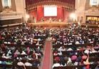 بالفيديو والصور| محمد محسن يتألق على مسرح جامعة القاهرة