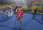 مشجع الأهلي الراقص بقدم واحدة يحضر مباراة الرجاء