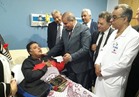 صور| "المحرصاوي" يزور مصابي "الواحات" بمستشفى الشرطة