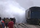 السيطرة على حريق بجرار قطار بأوسيم