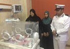 نجدة القاهرة تنقذ رضيع وتوفر له حضانة مجهزة بأحد المستشفيات