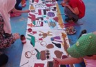  "جدارية في حب الوطن" من إبداع الأطفال بمكتبة مصر الجديدة
