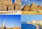صور| أبرز المعالم والمدن السياحية في مصر
