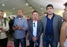 انتخابات الزمالك| بالصور.. طارق مصطفى والسيد والشيشيني يدعمون حمادة أنور