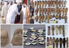 بالصور| 354 قطعة أثرية هدية من حاكم الشارقة للمصريين