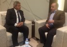 وصول وزير الرياضة قادما من أبوظبي بعد حضوره نهائي كأس العالم للأندية 