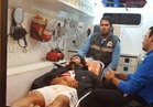 نقل عبد الله جمعة لاعب الزمالك للمستشفى للإصابة 