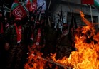 بالصور| «غضب العواصم الإسلامية».. العلم الأمريكي والإسرائيلي تحت أقدام المتظاهرين