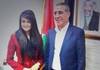 كارمن سليمان وسلمي رشيد في نجمتا الكريسماس بفلسطين