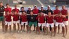 غدا..المنتخب الوطني لكرة القدم الشاطئية يواجه لبنان للمرة الثانية وديا