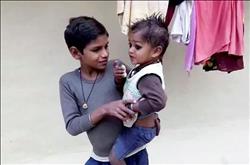 طفل بذيل قرد يتحول إلى إله هندوسي |فيديو وصور