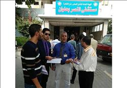 طبيب بمستشفى النصر يوضح الحالة الصحية لمصابي كنيسة حلوان 