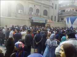 محافظ القاهرة يصل كنيسة مارمينا  