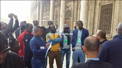 وفد الإعلاميين الأفارقة  يزور قلعة صلاح الدين 