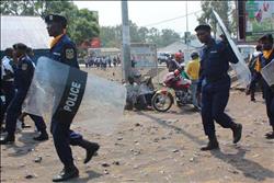 قوات الكونجو تستخدم الغاز المسيل للدموع لوقف المظاهرات