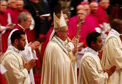 صور| البابا فرانسيس يترأس قداس رأس السنة بالفاتيكان
