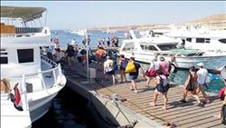 إعادة فتح ميناء شرم الشيخ البحرى بعد تحسن الأحوال الجوية 