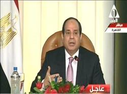 السيسي: «لانبيع الوهم للمصريين ولا نقول كلامًا في الهواء» 