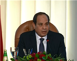 السيسي: « 250 مليار جنيه لتنمية سيناء »
