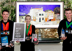 تلفزيون إل جي OLED يحصد جوائز معرض CES 2018