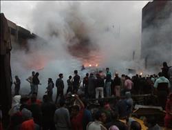 «الصحة»: إصابة 19 مواطنا بالاختناق في حريق بشارع الهرم