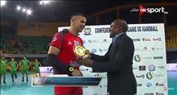 ممدوح هاشم يحصد لقب أفضل لاعب في مباراة مصر والمغرب