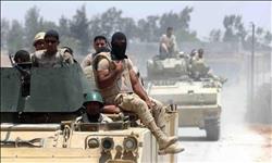 الجيش الثالث يدمر عبوة ناسفة و10 أوكار إرهابية بوسط سيناء
