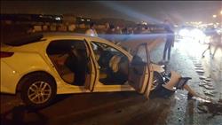 إصابة 7 عمال في انقلاب سيارة بدهشور