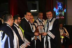 وزير التعليم العالي يشهد حفل تخرج طلاب الأكاديمية العربية