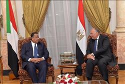 بدء المحادثات الثنائية بين وزيري خارجية مصر والسودان 
