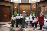 صور| شيخ الأزهر يكرم الفائزين بمسابقة «القدس عربية» 