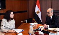 رئيس الوزراء يؤكد لـوزيرة التجارة بالسويد استمرار حرب مصر ضد الإرهاب