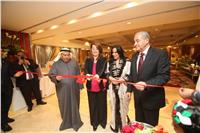 صور| انطلاق السوق الخيري لسفارة الكويت بالقاهرة بحضور والي ومصيلحي