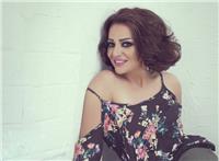 صور| هبة عبد الغني: محظوظة بمشاركة هاني سلامة في «فوق السحاب»
