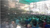  الآلاف يشيعون جثمان الشهيد محمد لاشين في جنازة عسكرية