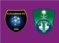 بث مباشر لمباراة التعاون والأهلي في الدوري السعودي