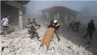  ارتفاع ضحايا الغارات على غوطة دمشق إلى 828 قتيلا