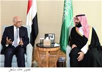 محمد بن سلمان يلتقي «رئيس النواب»  بمقر إقامته