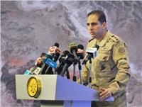 المتحدث العسكري يستعرض أنشطة ومهام القوات البحرية خلال مراحل العملية سيناء 2018