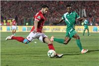 ميدو جابر يتقدم للأهلي بأول أهداف اللقاء في مرمى «مونانا»