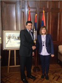 رئيسة البرلمان الصربي: حريصون على تبادل الزيارات مع مجلس النواب المصري