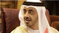 وزير خارجية الإمارات يغادر القاهرة 
